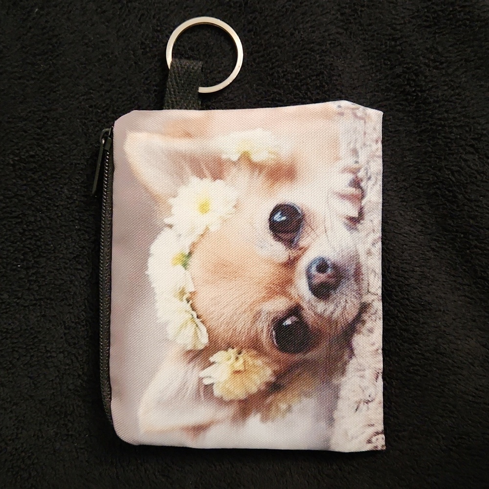 New - Change purse or coin bag...Dog - CHIHUAHUA